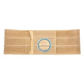 6" Right, Beige, Cool Comfort, Flat Panel Belt, Prolapse Flap, Medium, 2-1/4" Opening Placed 1" From Bottom