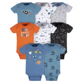 8-Pack Baby Boys Space Explorer Onesies® Bodysuits