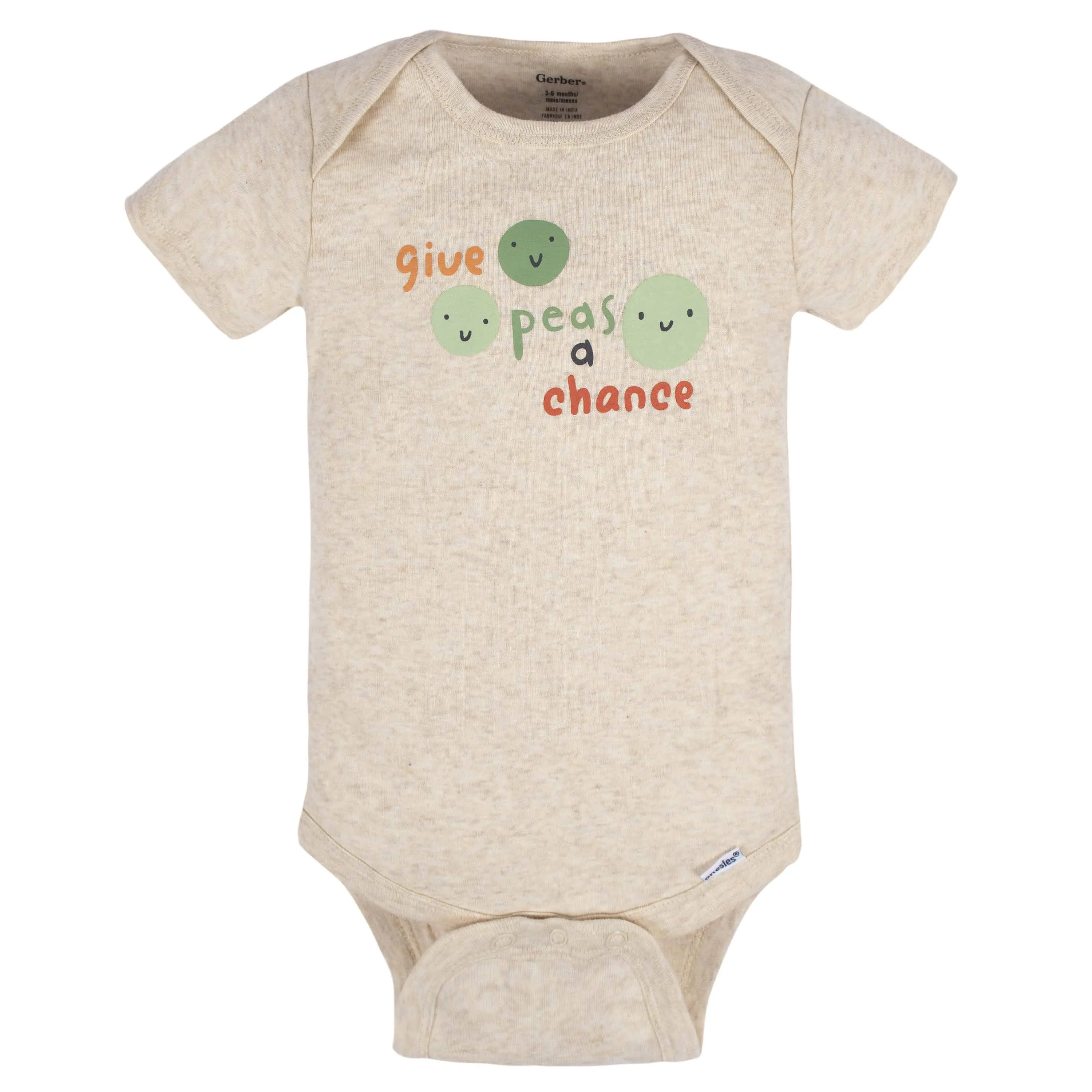 8-Pack Baby Neutral Happy Veggies Onesies® Bodysuits