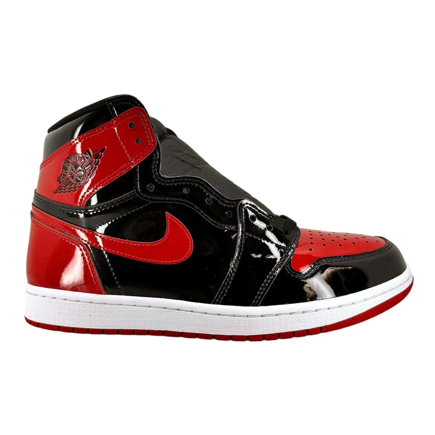 Air Jordan 1 Retro High OG Bred Patent Pre-Owned