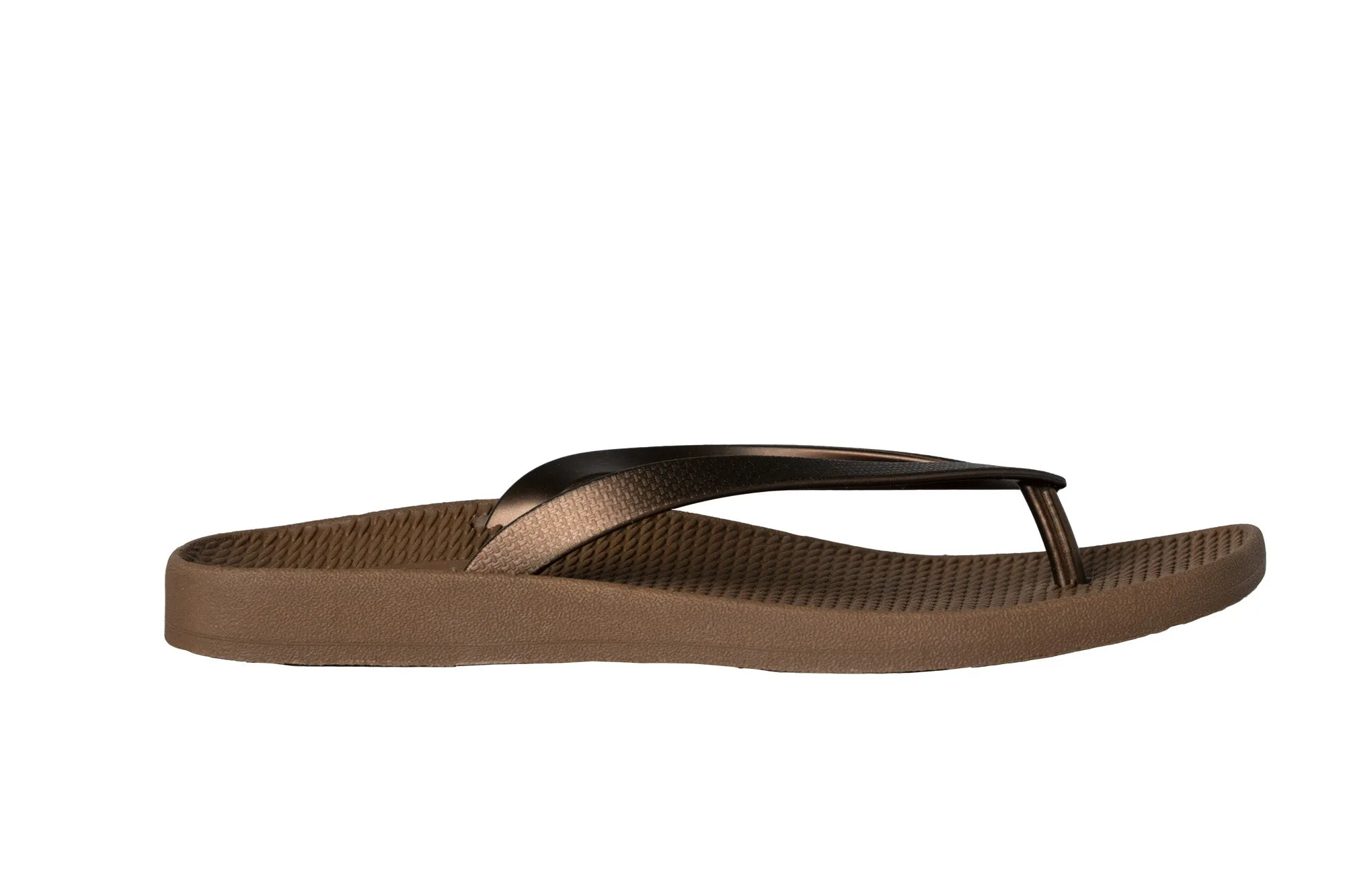 Archline Breeze Orthotic Thongs – Bronze