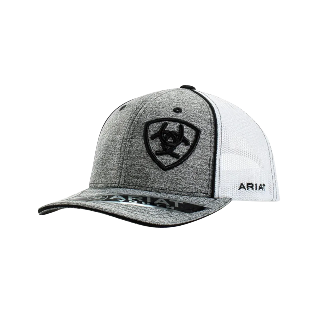 Ariat M&F Grey Mesh Ariat Signature Logo Cap