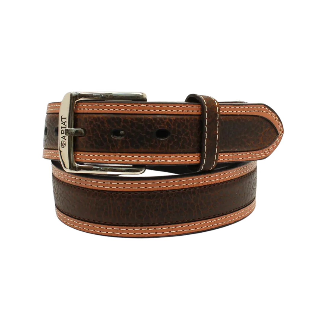 Ariat Men's Diesel Brown Rowdy Leather Belt