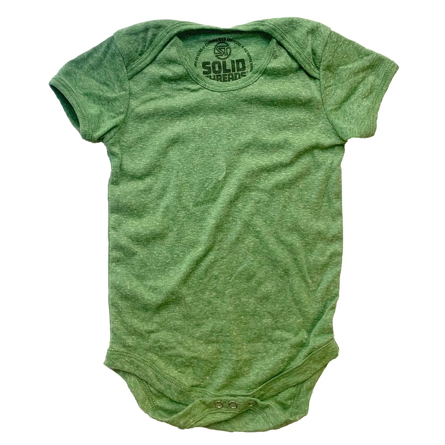 Baby Solid Threads Onesie