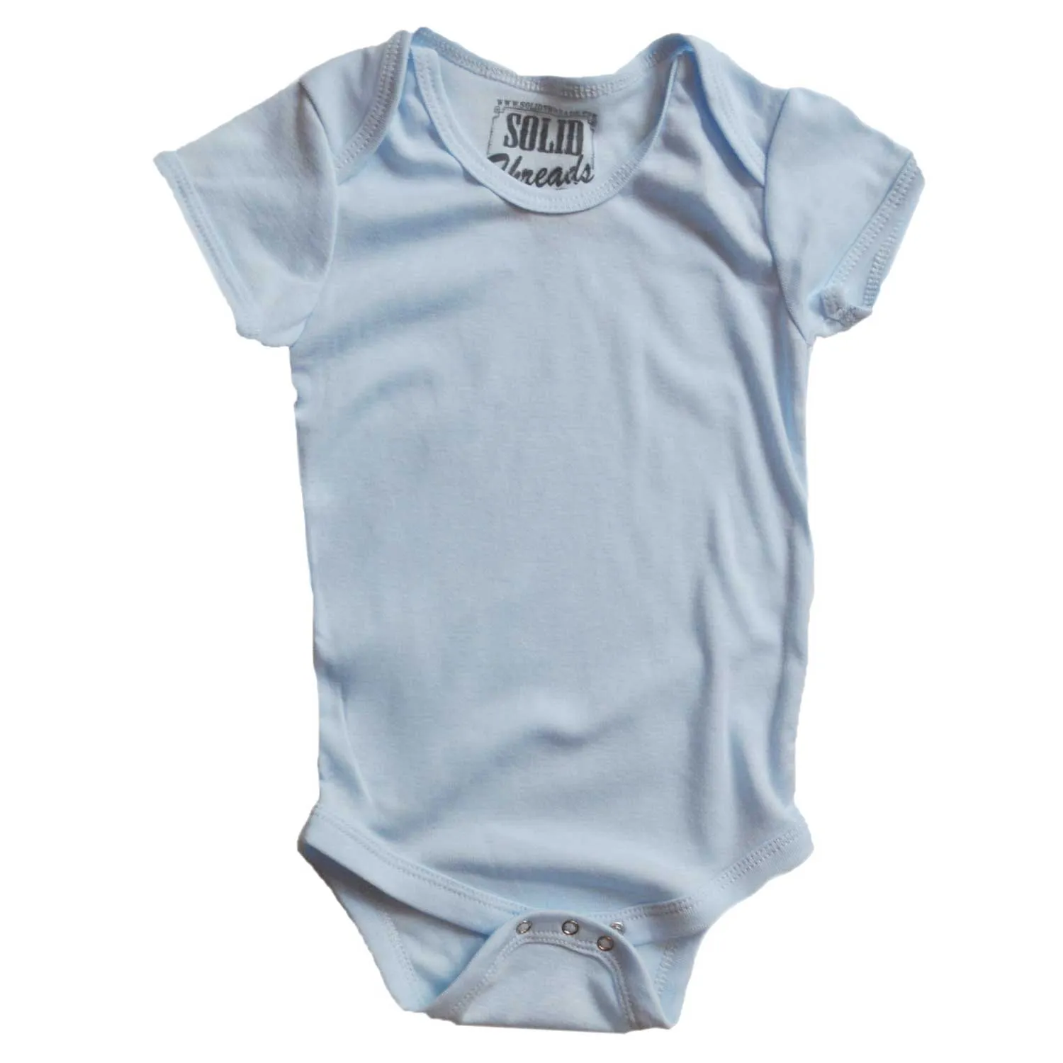 Baby Solid Threads Onesie