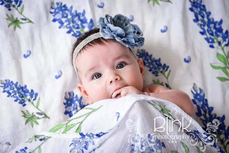 Bluebonnets Swaddle