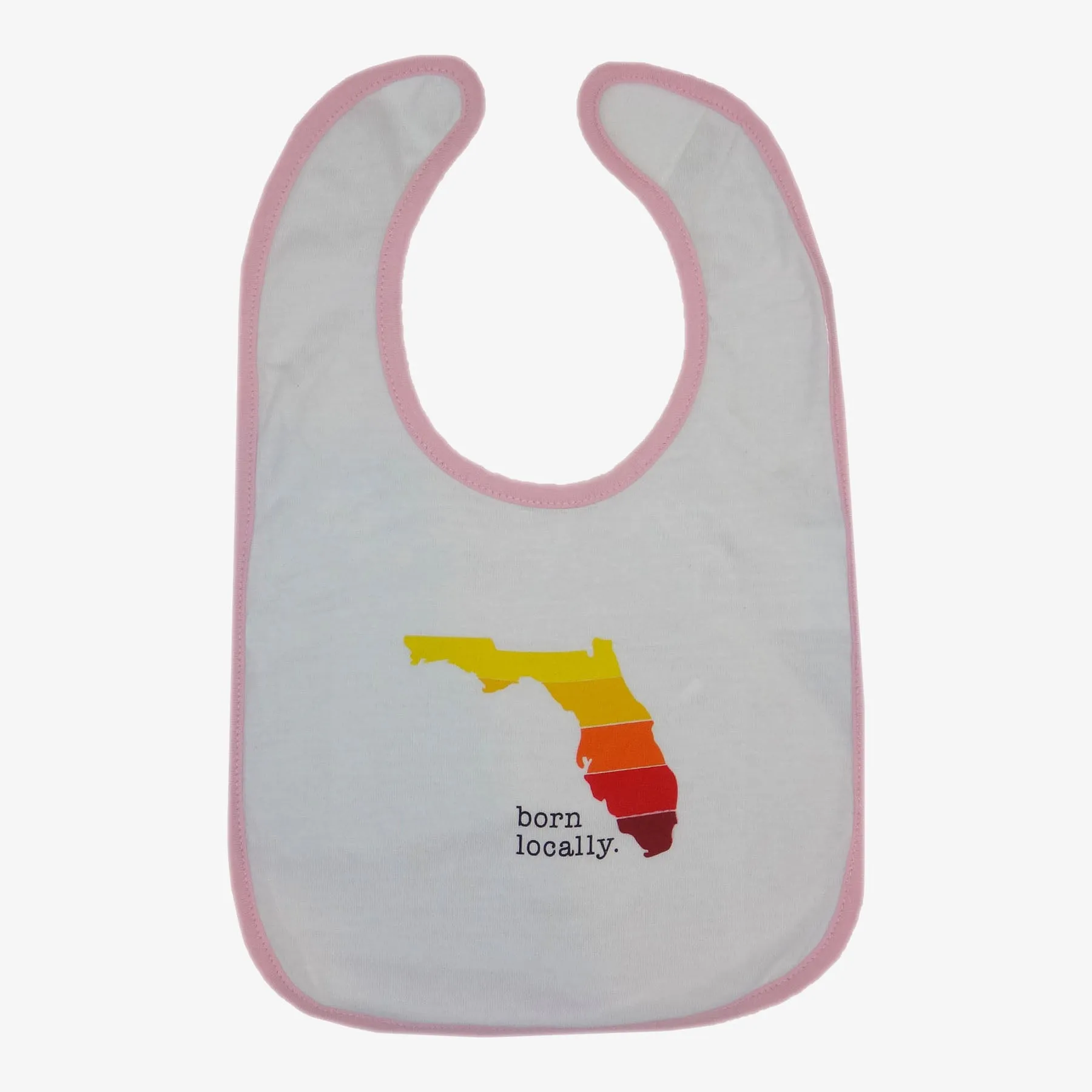 Born Locally Florida Sunset Bib