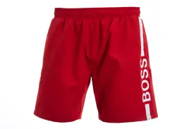 BOSS Dolphin Swim Short in Red