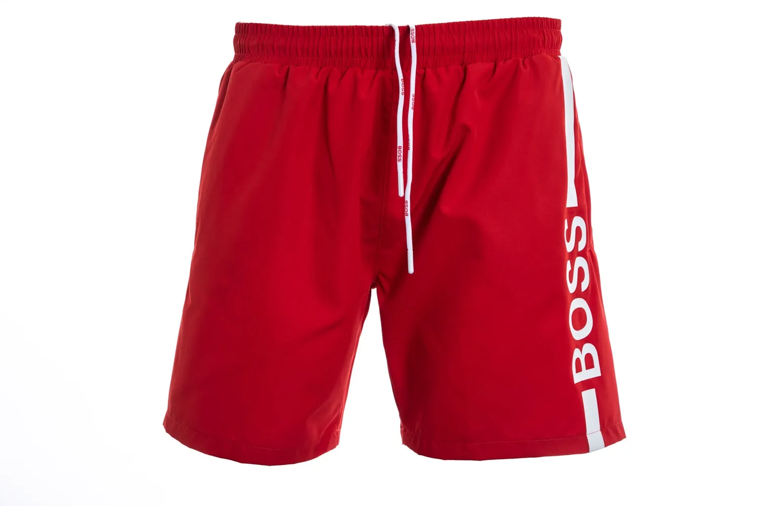 BOSS Dolphin Swim Short in Red