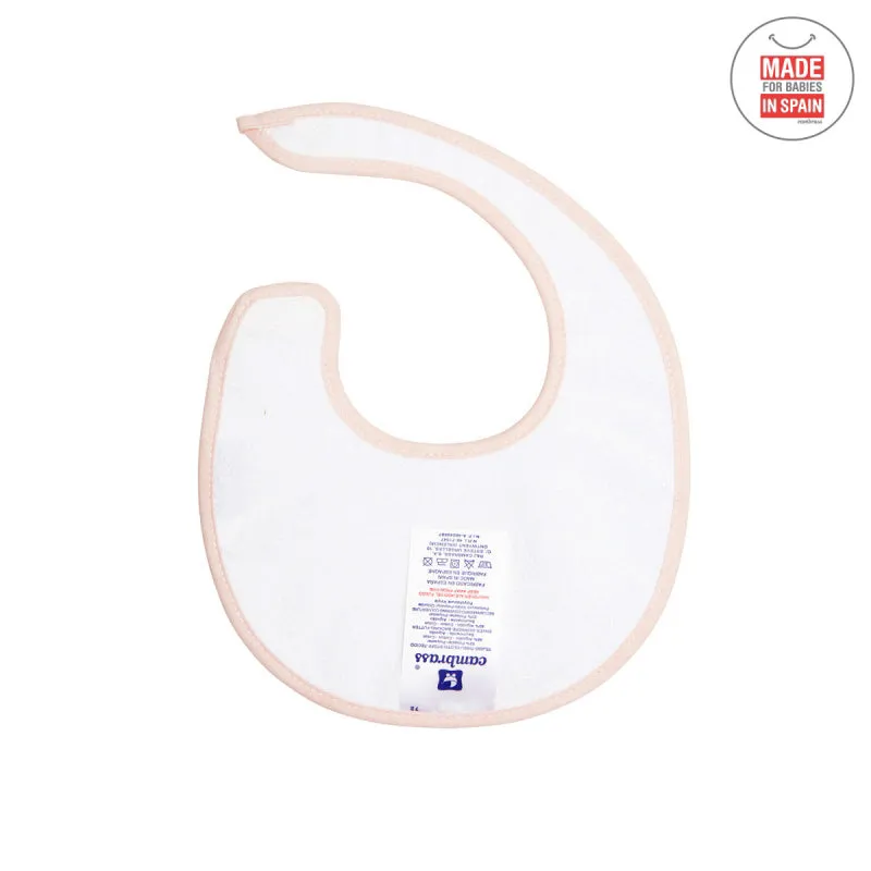 Cambrass Round Bib Velcro Astra Pink/Star