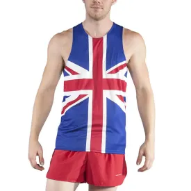 Men's Competitor Lite Printed Singlet [D-F] - Great Britain