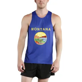 Men's Competitor Lite Printed Singlet [M] - Montana