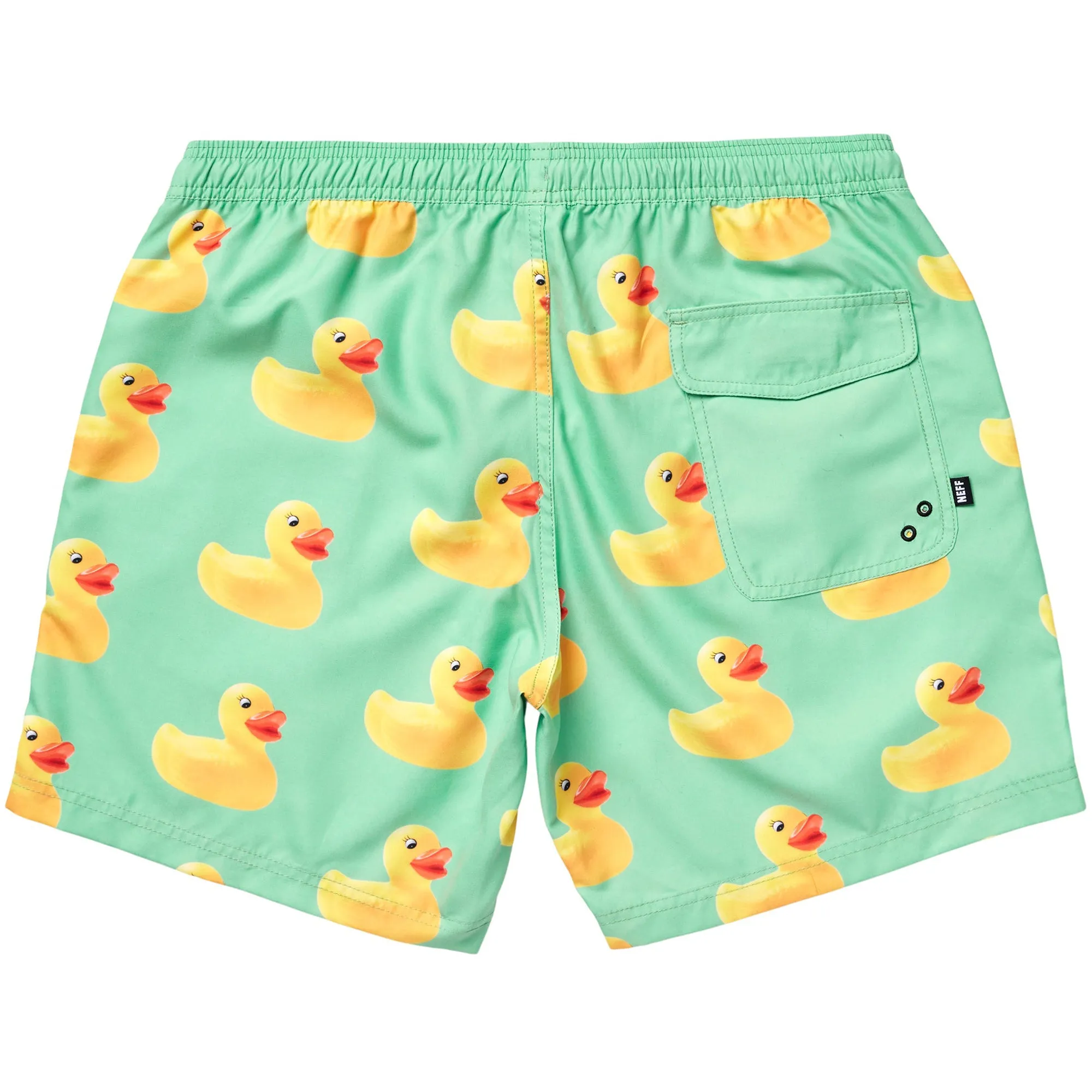 Men's NEFF Ducky 17" Hot Tub Swim Trunks