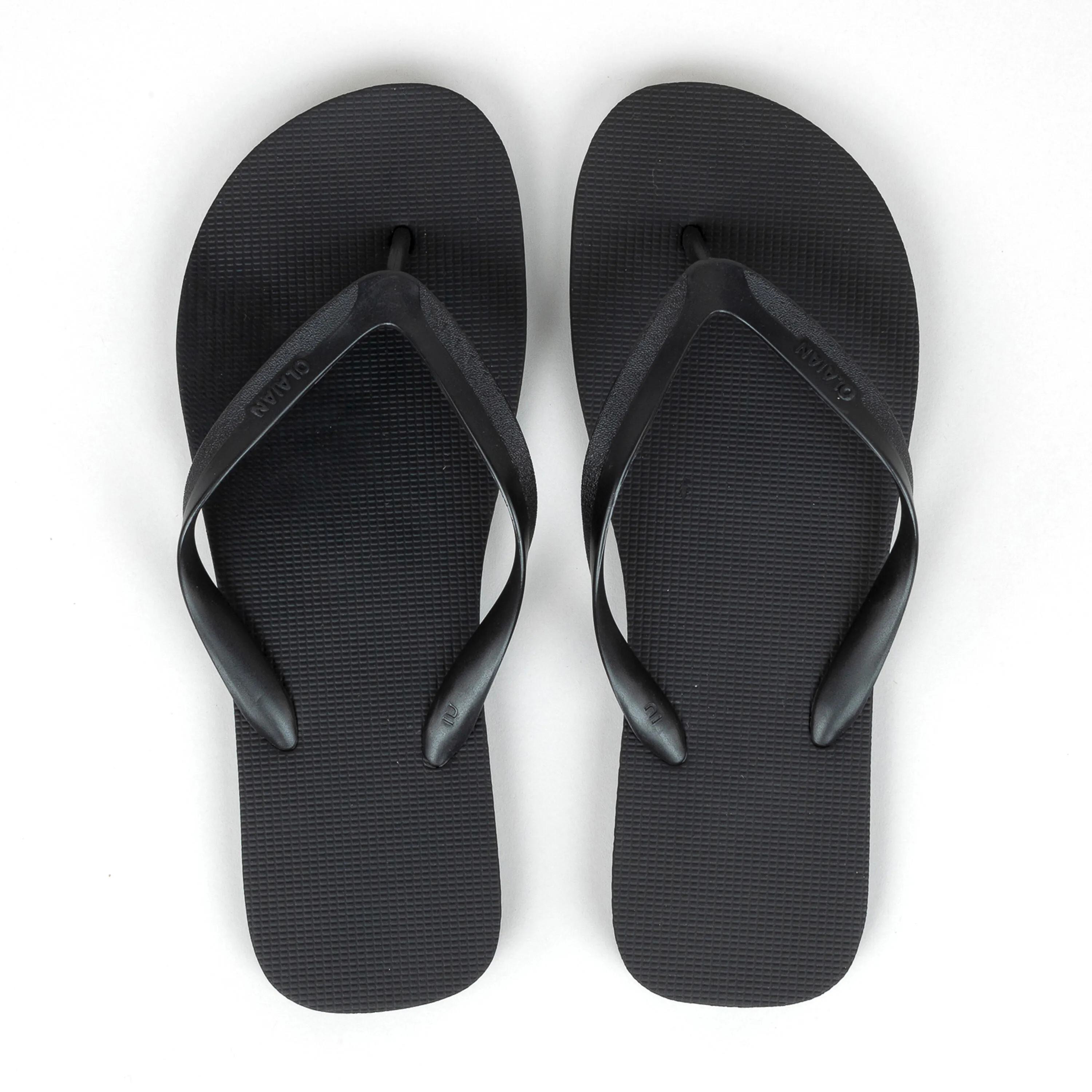 Men's surf flip-flops black TO 100 NEW Olaian