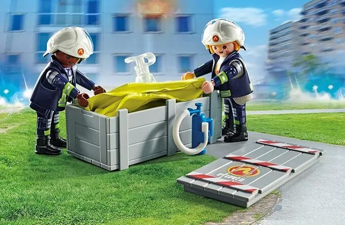 Playmobil Action Heroes - Firefighter with Air Pil