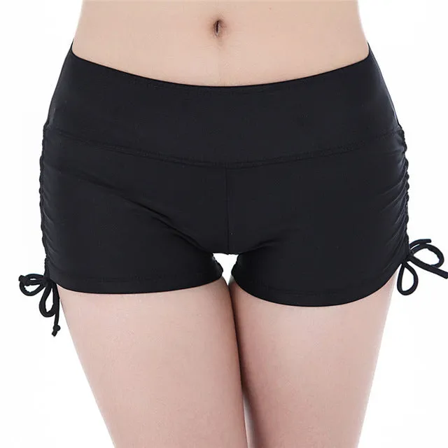 Quick Dry Drawstring Yoga Shorts