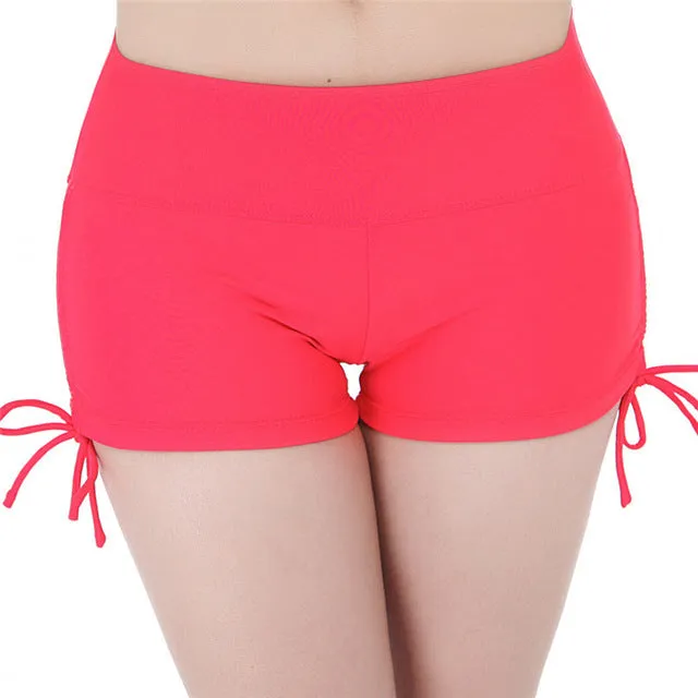 Quick Dry Drawstring Yoga Shorts