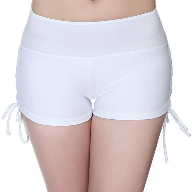 Quick Dry Drawstring Yoga Shorts