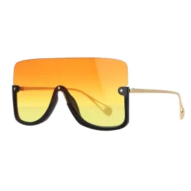 TEEK - Top Shield Bottom Frame Sunglasses