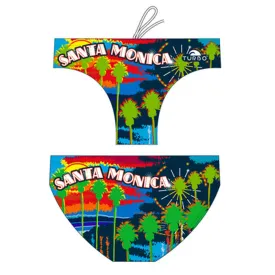 Turbo - Santa Monica - Mens Waterpolo Trunks