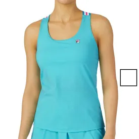 Women's Tie Breaker Cross Back Tennis Tank